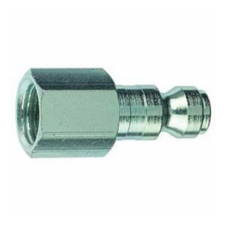 Milton 3/8 in. Tru-Flate Female Fitting, 1/4 in. Npt Thread PE12-610